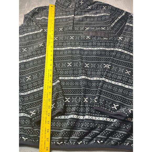 Jachs New York Cabin Collection‎ Fleece Geometric Pullover Mock Neck Size XL - Picture 4 of 8